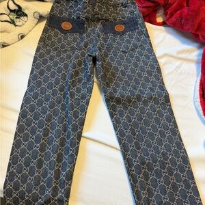 Gucci Dark Blue Monogram Denim